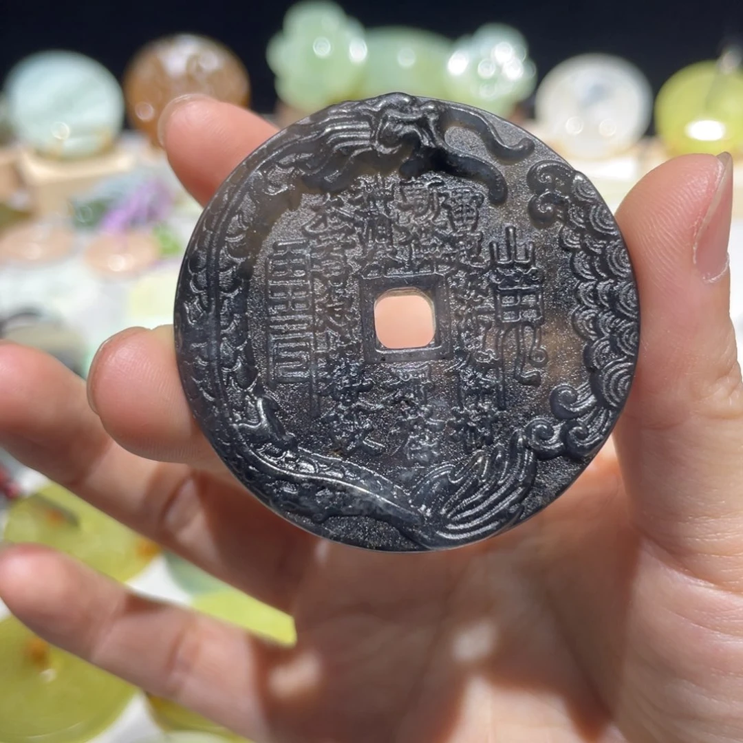 岫玉未镶嵌颈饰18