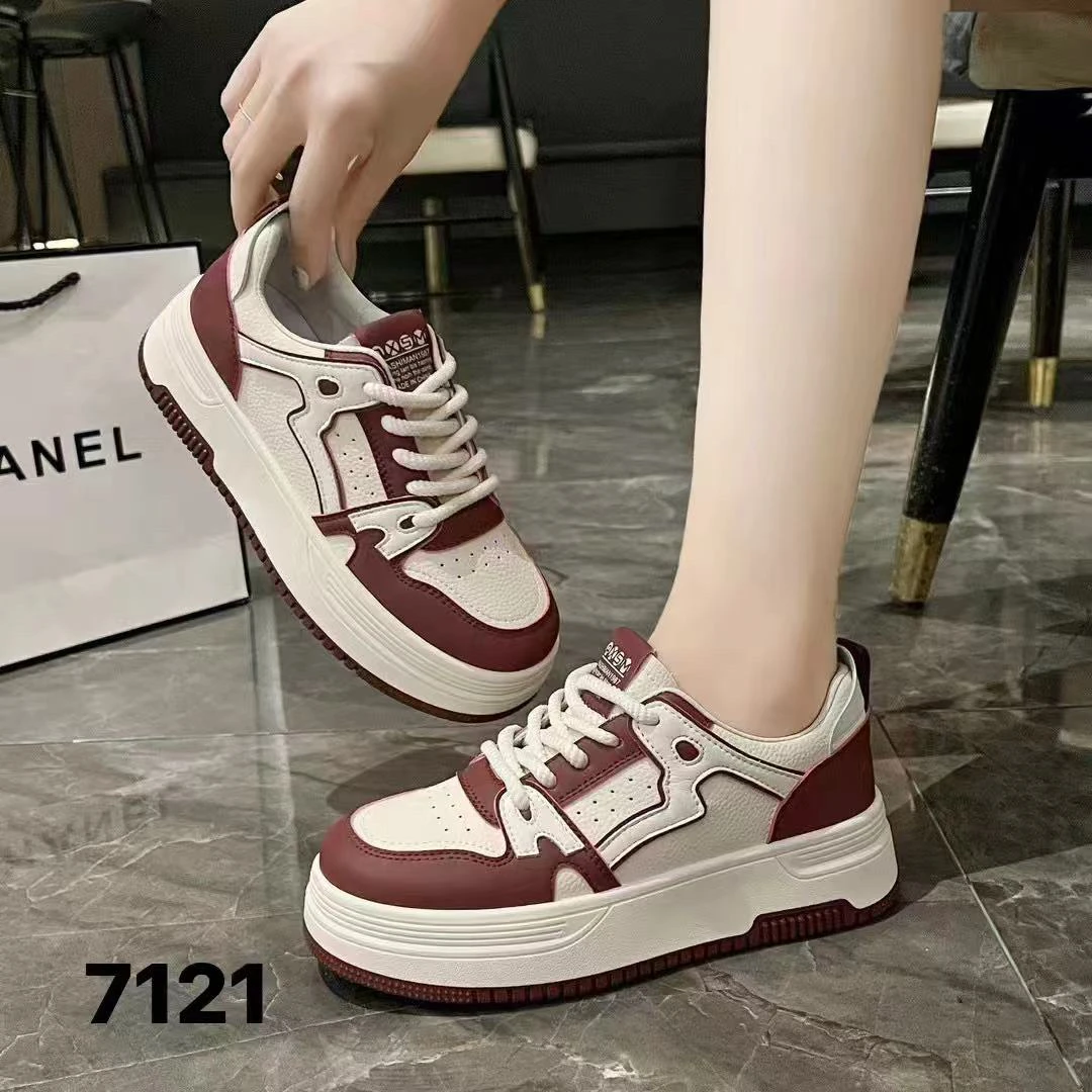 7121 新款女韩版休闲运动板鞋百搭轻便网红ins女鞋