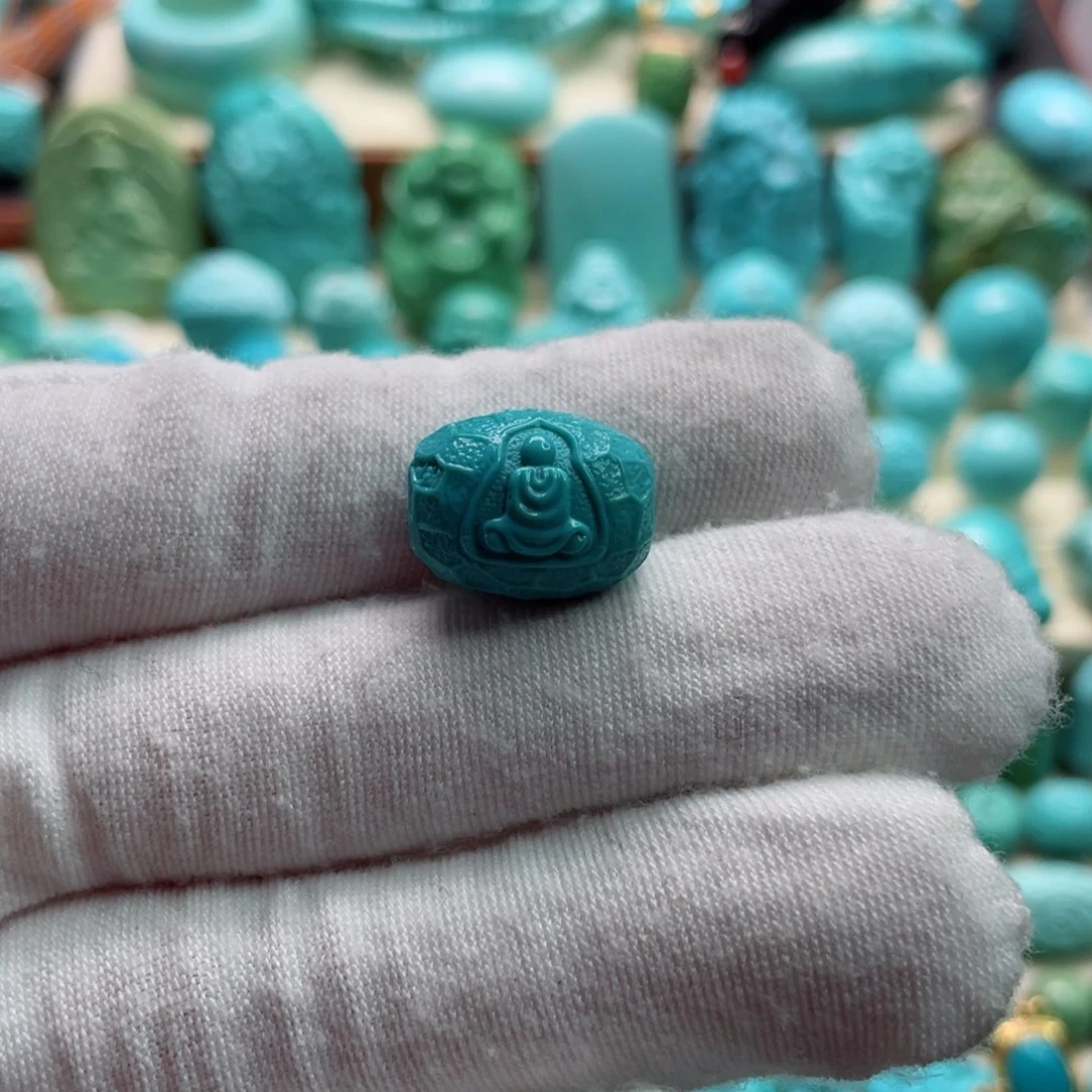 绿松石珠宝奇石未镶嵌