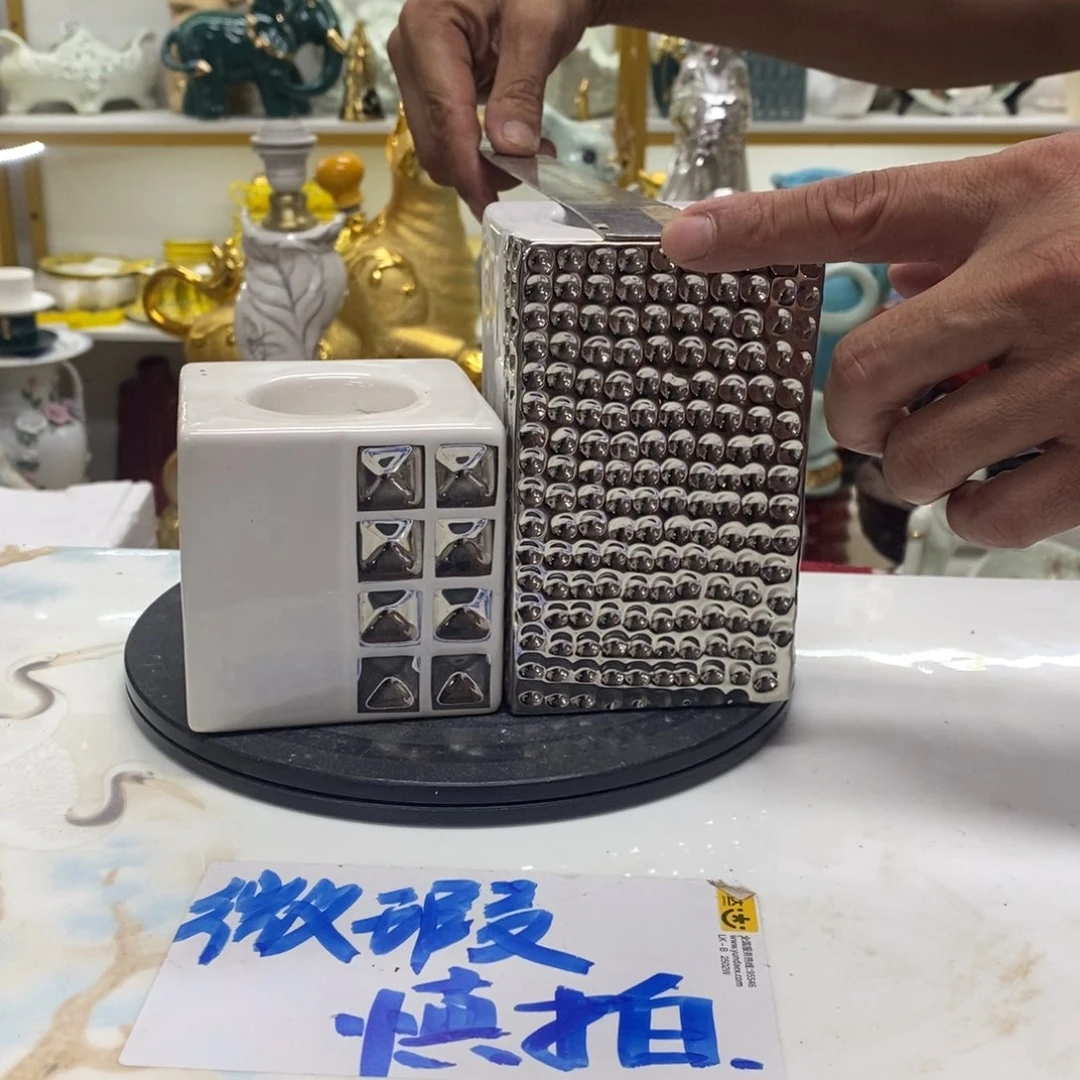 有机玻璃陶瓷工艺花瓶摆件