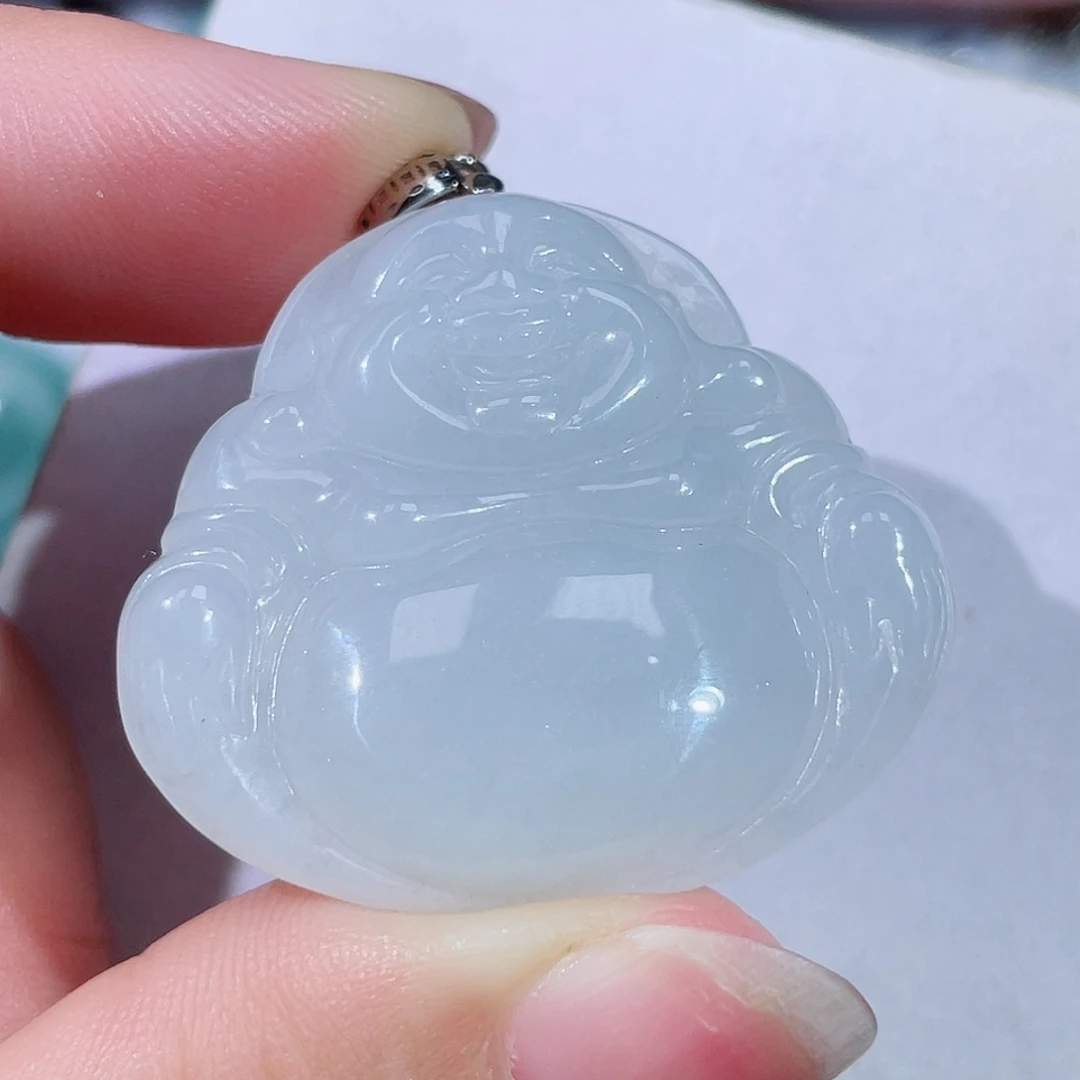 颈饰未镶嵌翡翠佛公