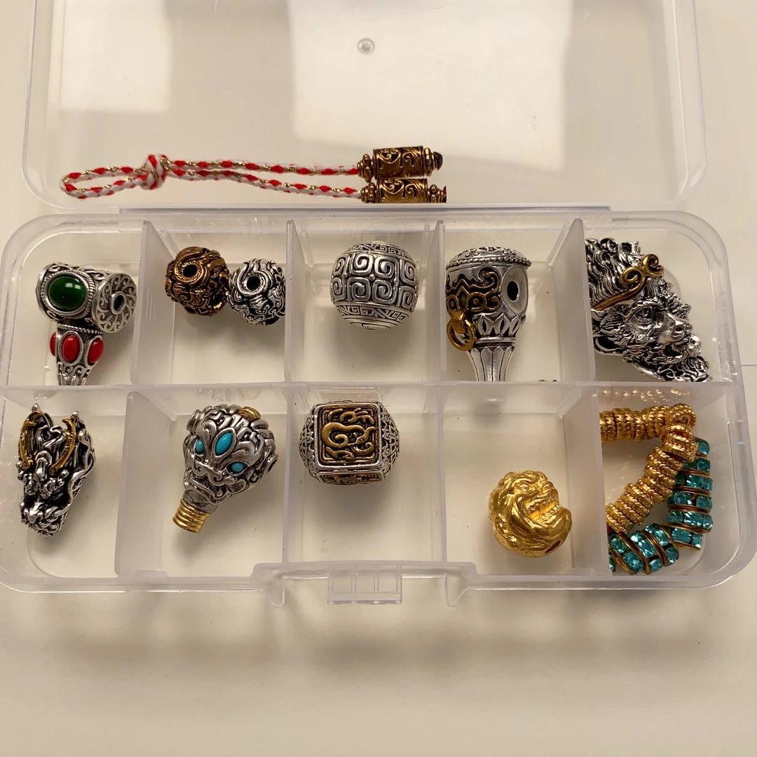 600号套盒三通➕顶珠腰珠➕隔片