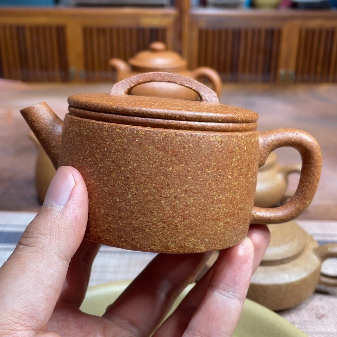 山***间茶壶紫砂宜兴紫砂原矿紫砂壶