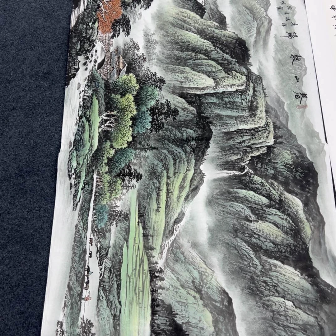 天***福国画国画作品欣赏一下