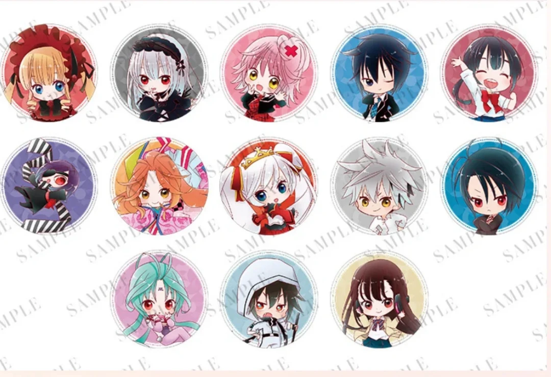 《PP25周年展》守护甜心&蔷薇少女吧唧