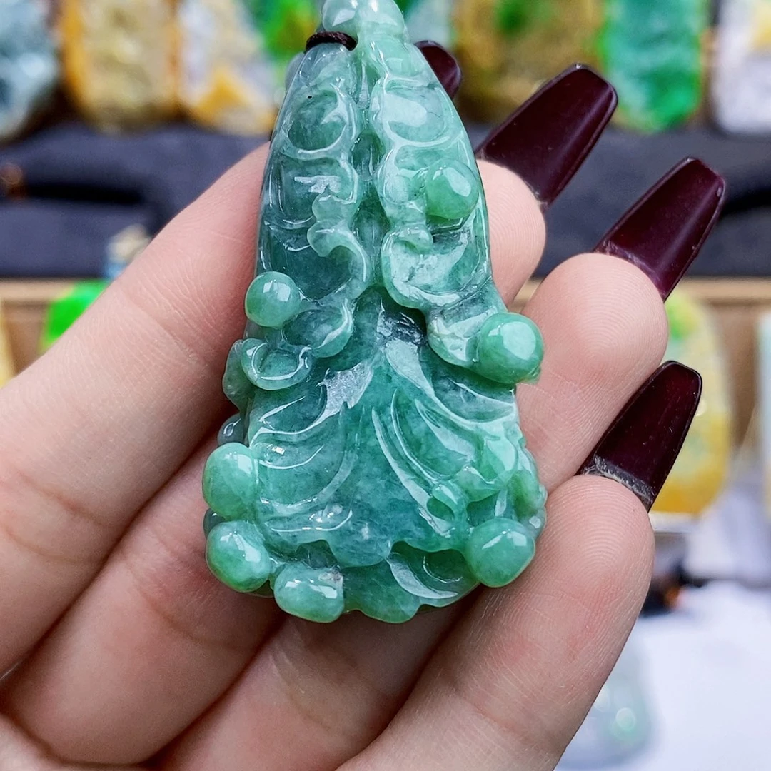 翡翠未镶嵌颈饰翡翠A货