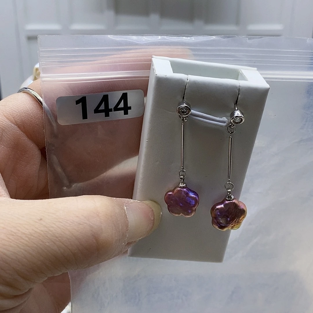 颈饰合金淡水珍珠