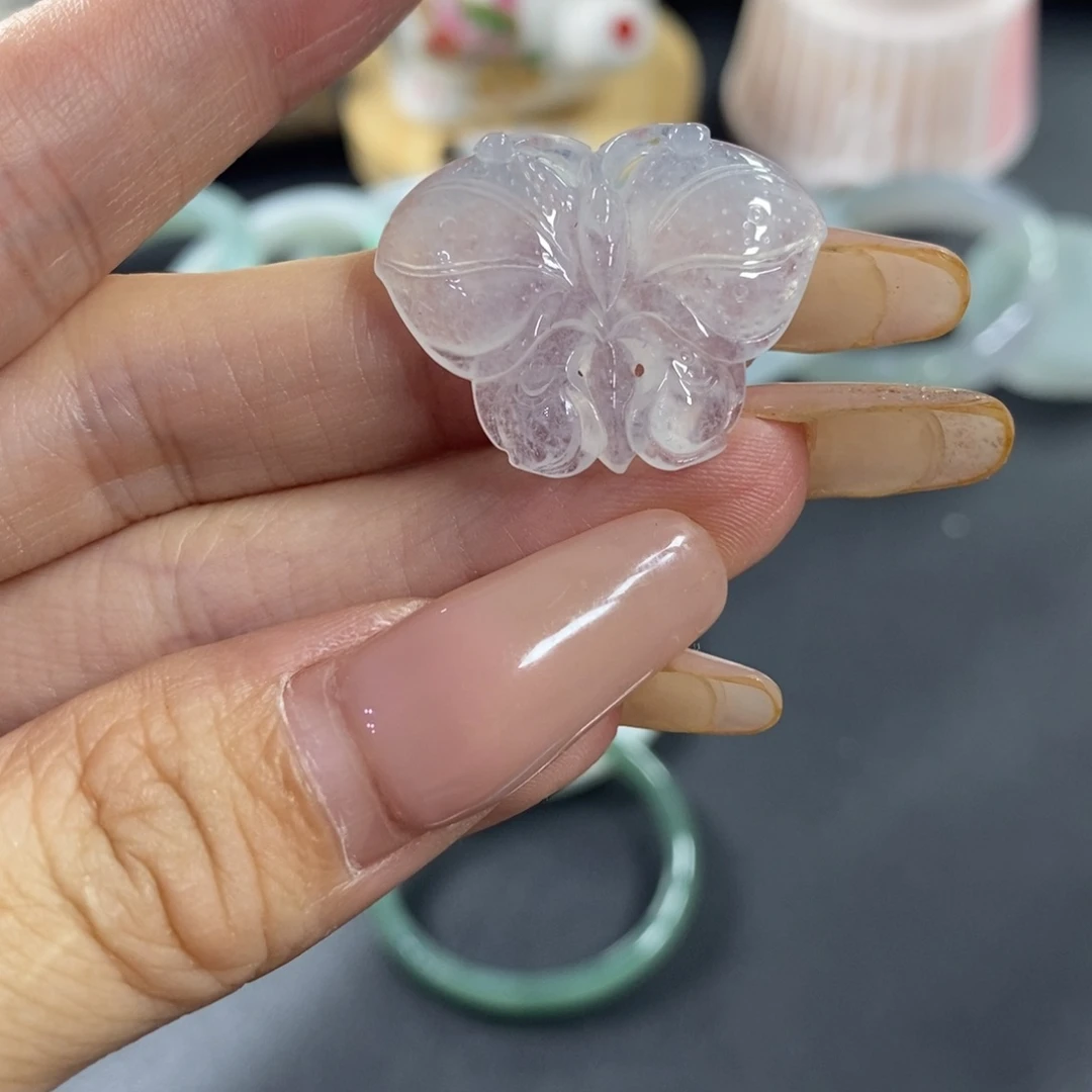 翡翠未镶嵌颈饰天然翡翠