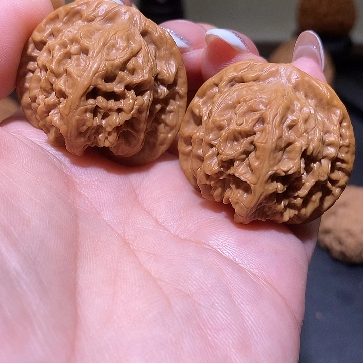 把件文玩核桃37原树野生渔阳公子