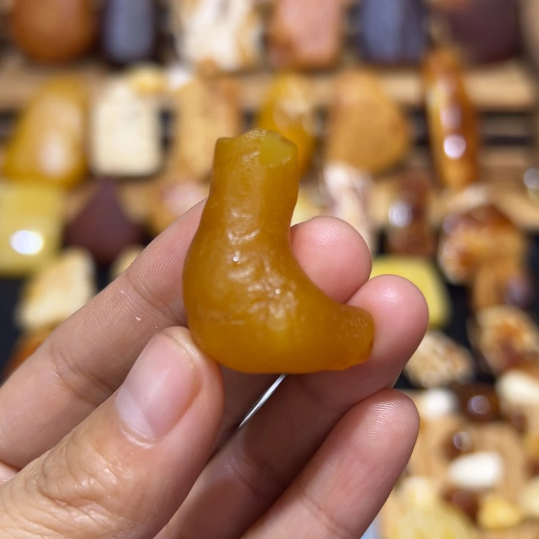 定制琥珀未镶嵌琥珀蜜蜡