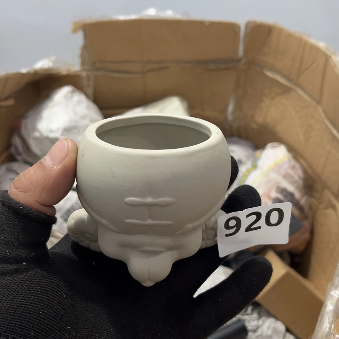 瓷片茶摆件工艺品摆件666