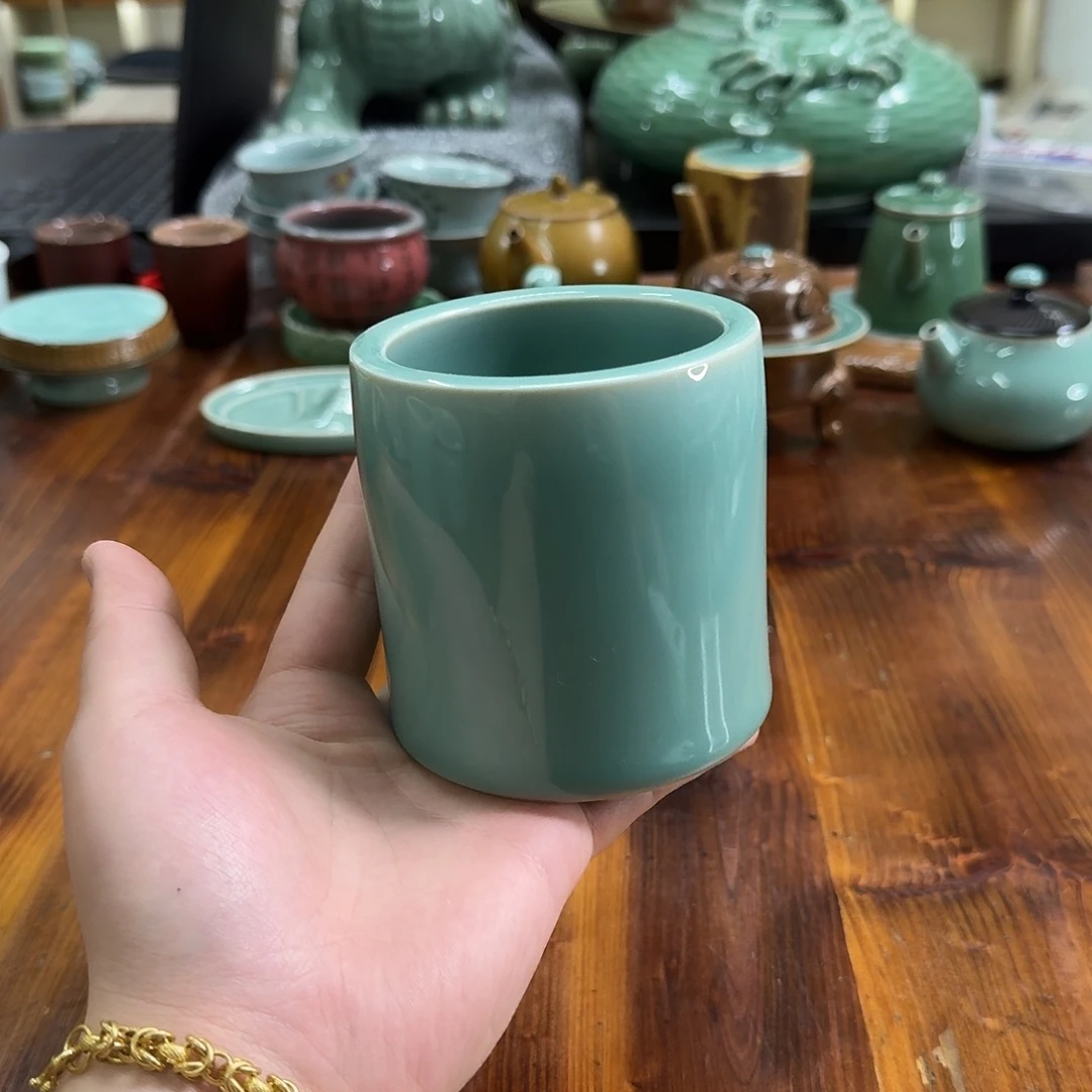 小仲青瓷茶器微瑕8458