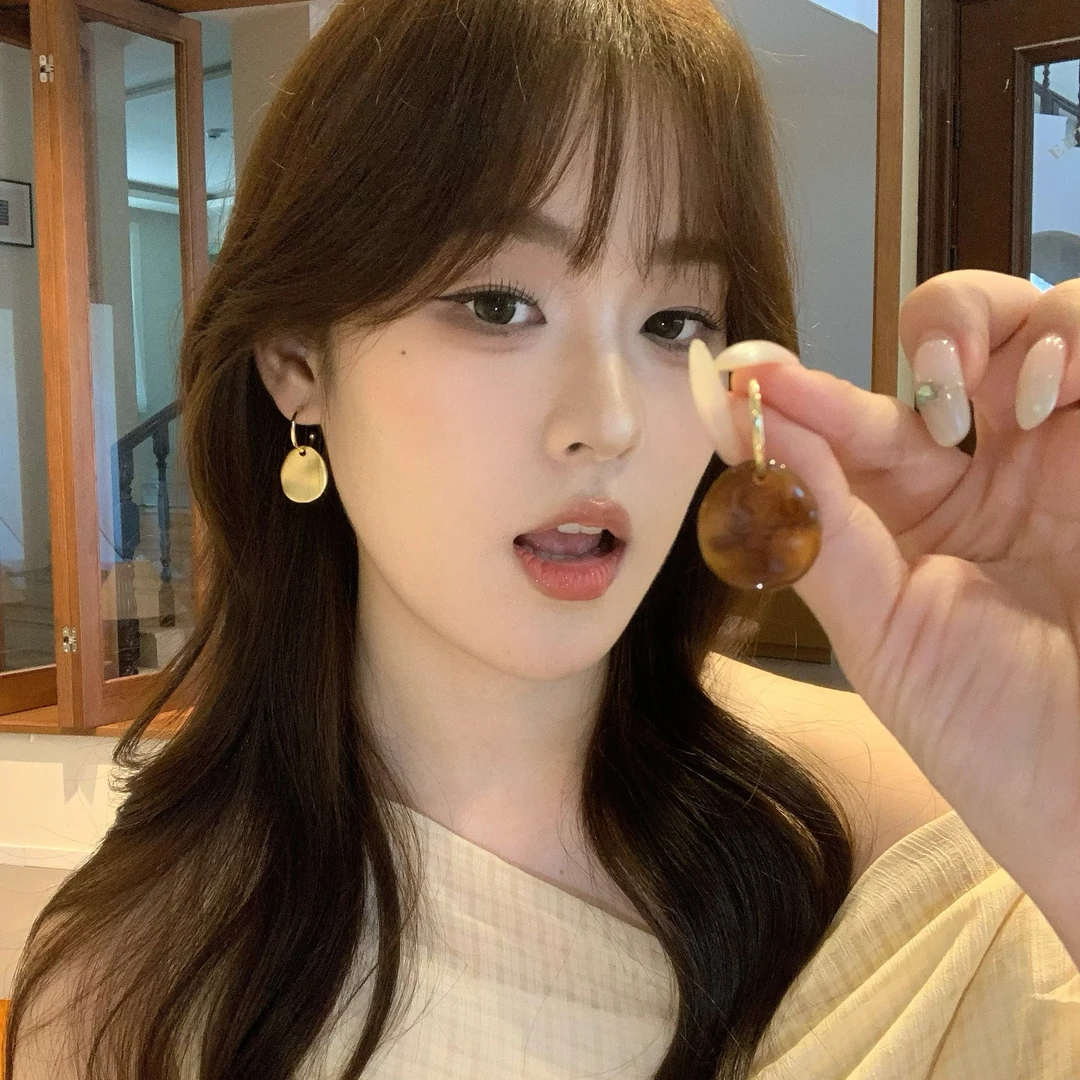 合金耳饰 法式复古耳钉女轻奢高级感不对称耳环小众设计感耳饰