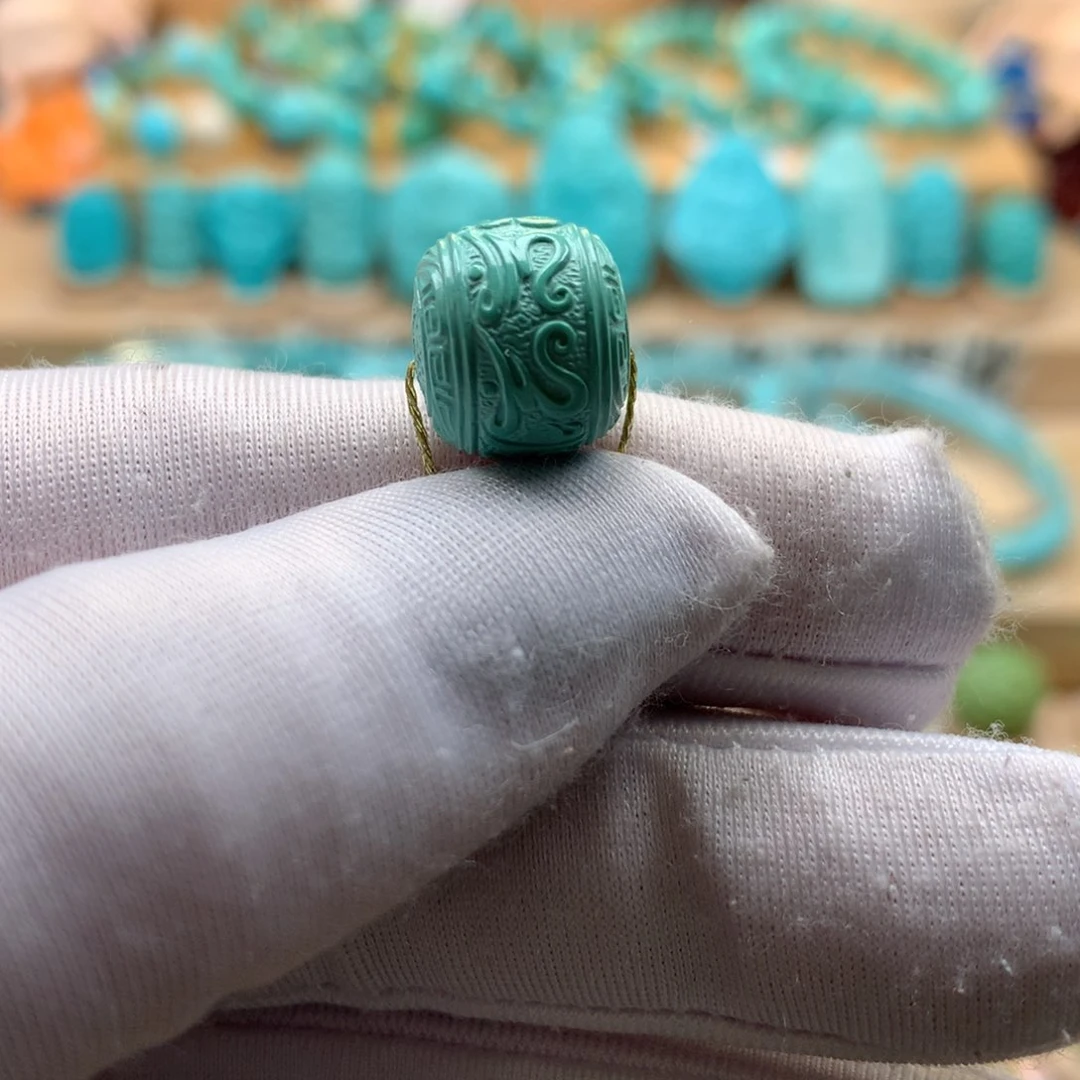 绿松石珠宝奇石未镶嵌