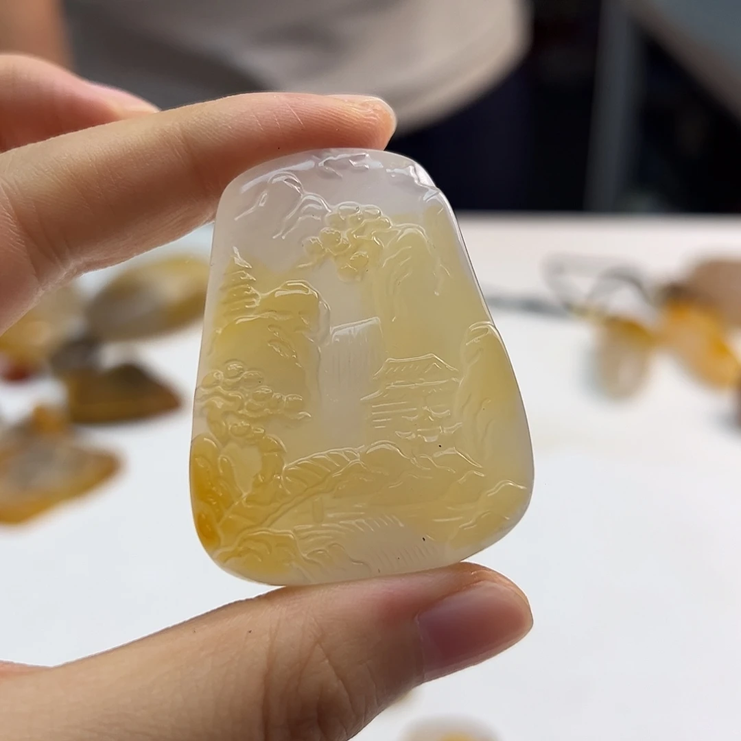 玛瑙/玉髓未镶嵌颈饰