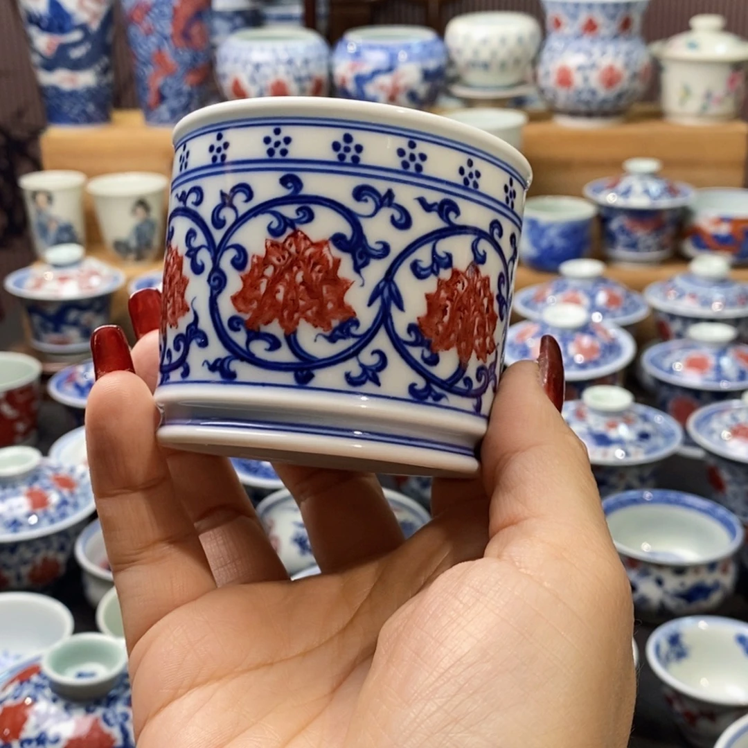 双沟线平口容天杯