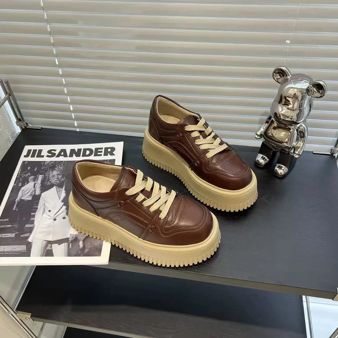 主播力推！超薄柔绒5.5cm超轻厚底百搭休闲鞋1-2729