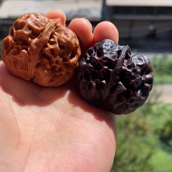 把件文玩核桃水晶元宝40