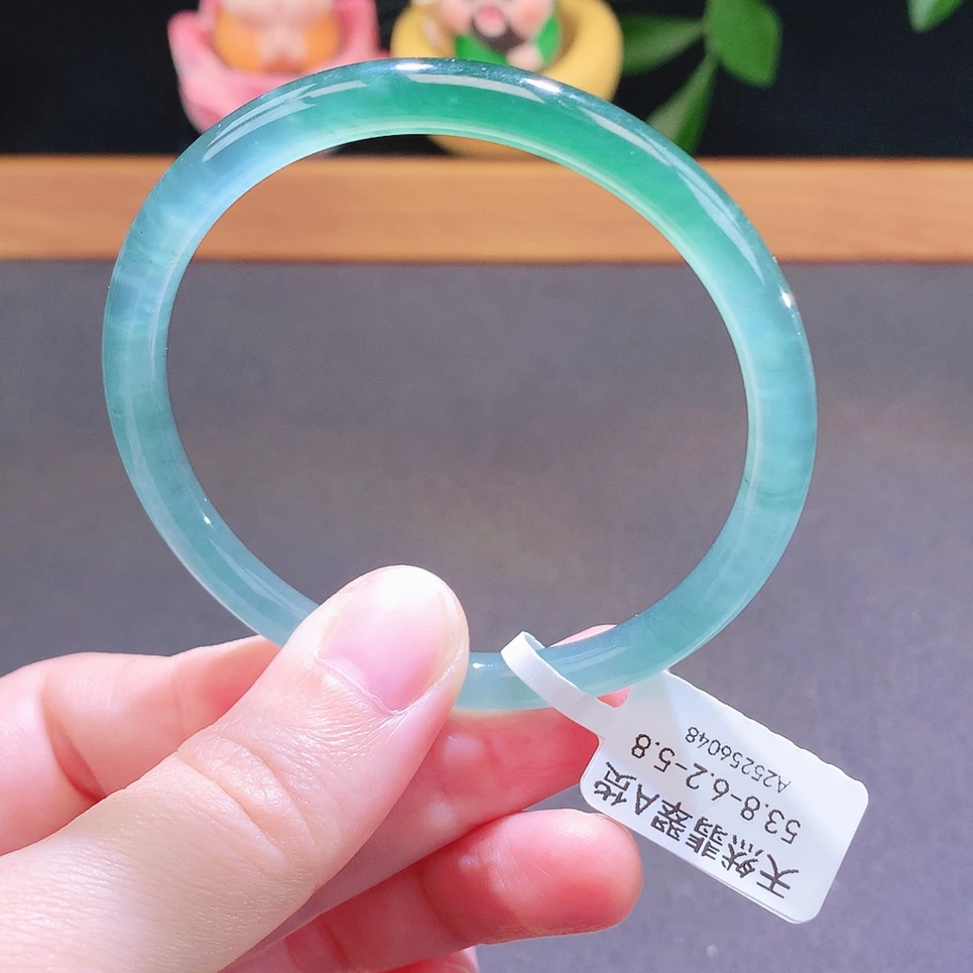 翡翠未镶嵌手镯天然翡翠