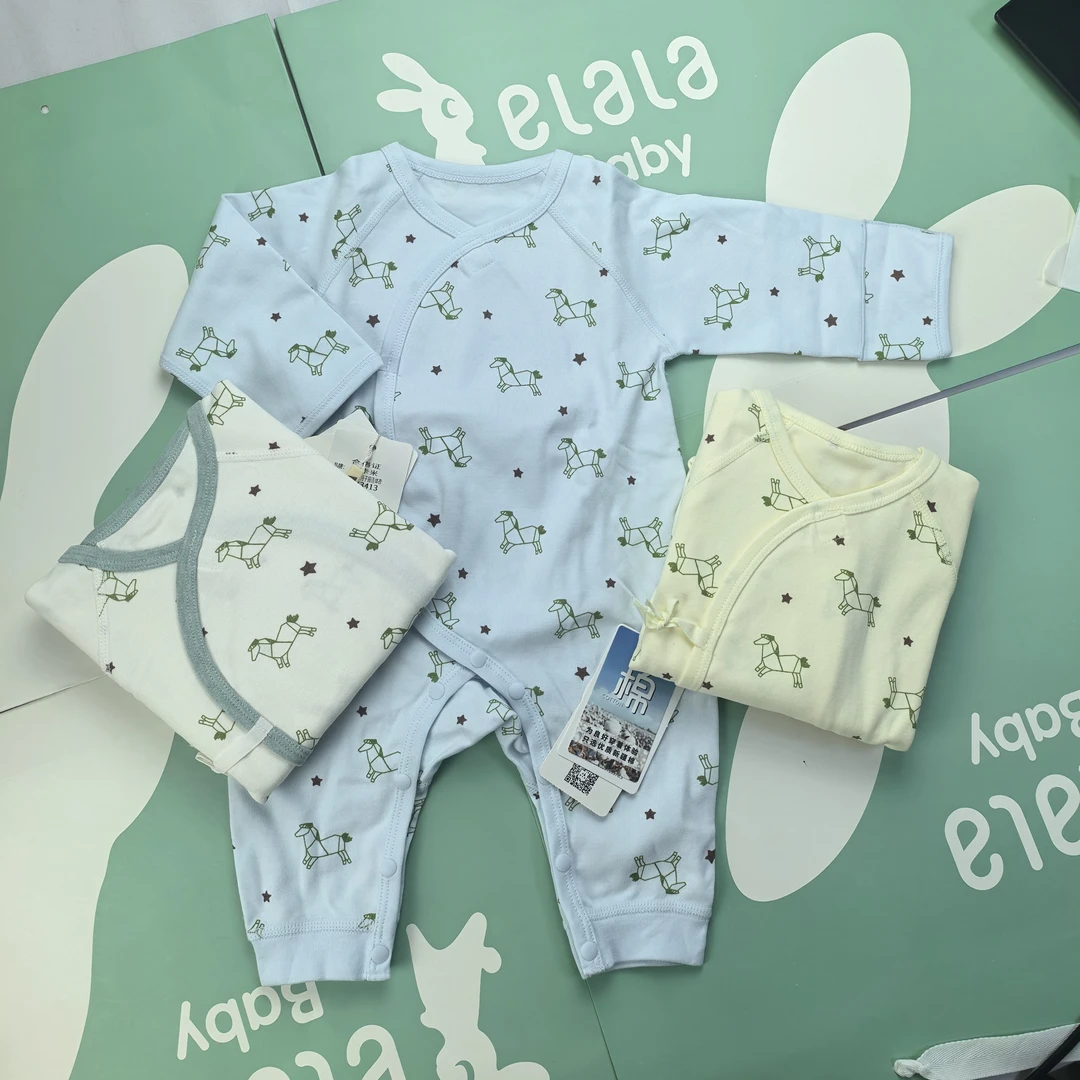 安卡米瑁恩瑁爱月子服连体百棉52码59码四季款舒适保暖无骨亲肤