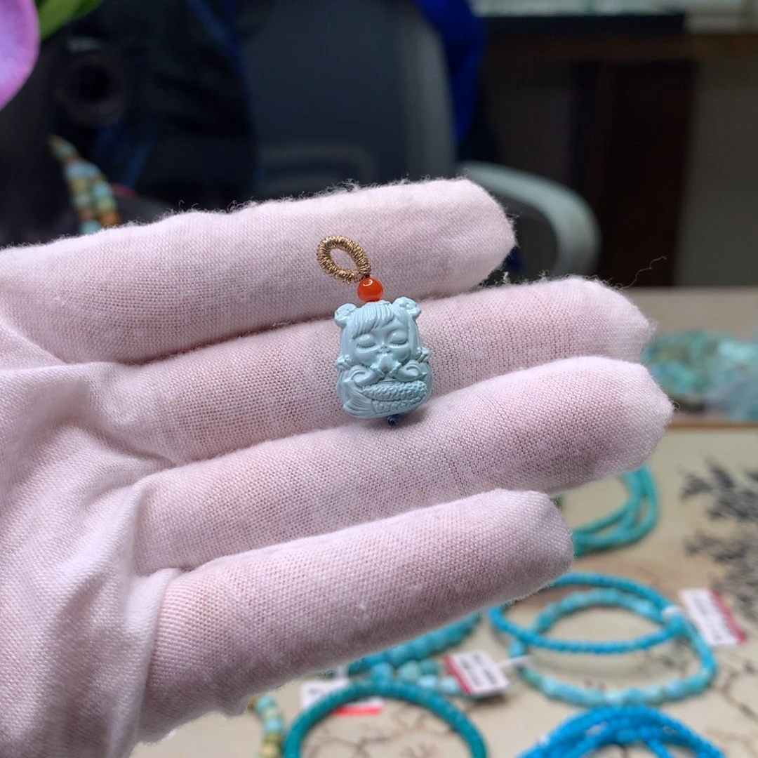 绿松石未镶嵌配饰