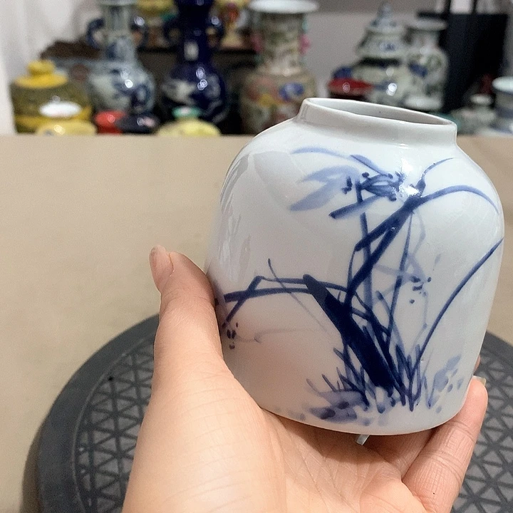摆件博古架陶瓷摆件