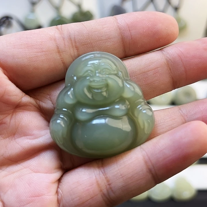 吊坠(不含链)未镶嵌和田玉666