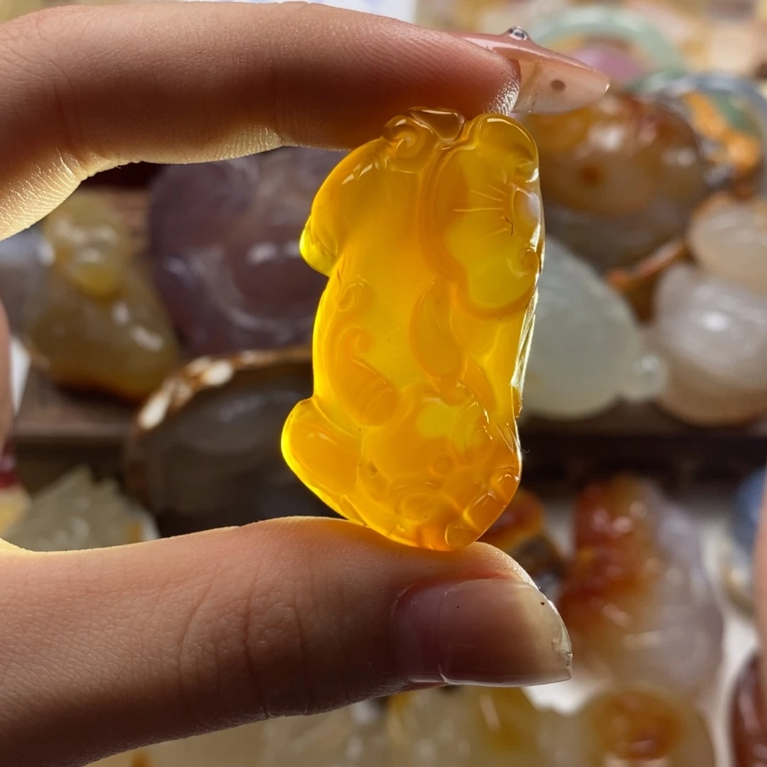 玛瑙/玉髓未镶嵌颈饰