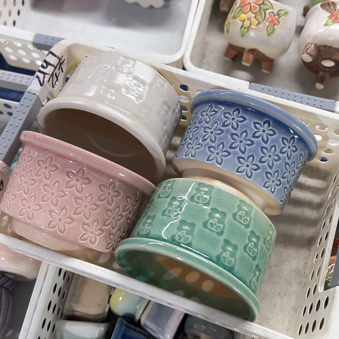 陶瓷多肉小花盆@@2197