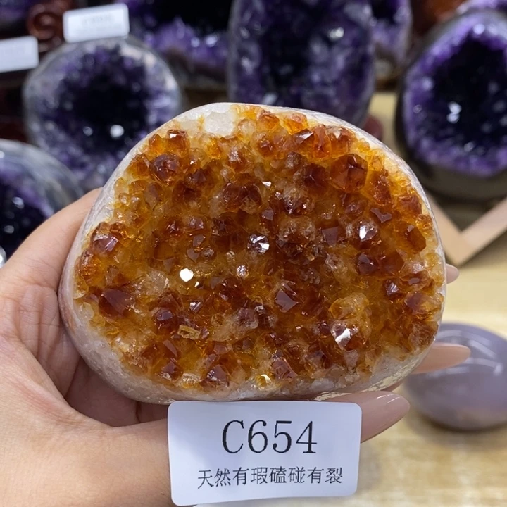 胖***门未镶嵌紫晶大型摆件（非配饰）