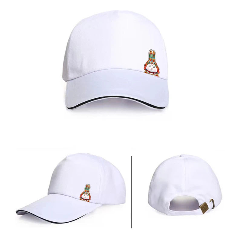 木蘭摇老粗布纯棉原创吉祥生肖棒球帽鸭舌帽