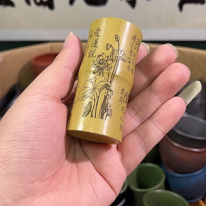 茶杯紫砂全手工紫砂主人杯