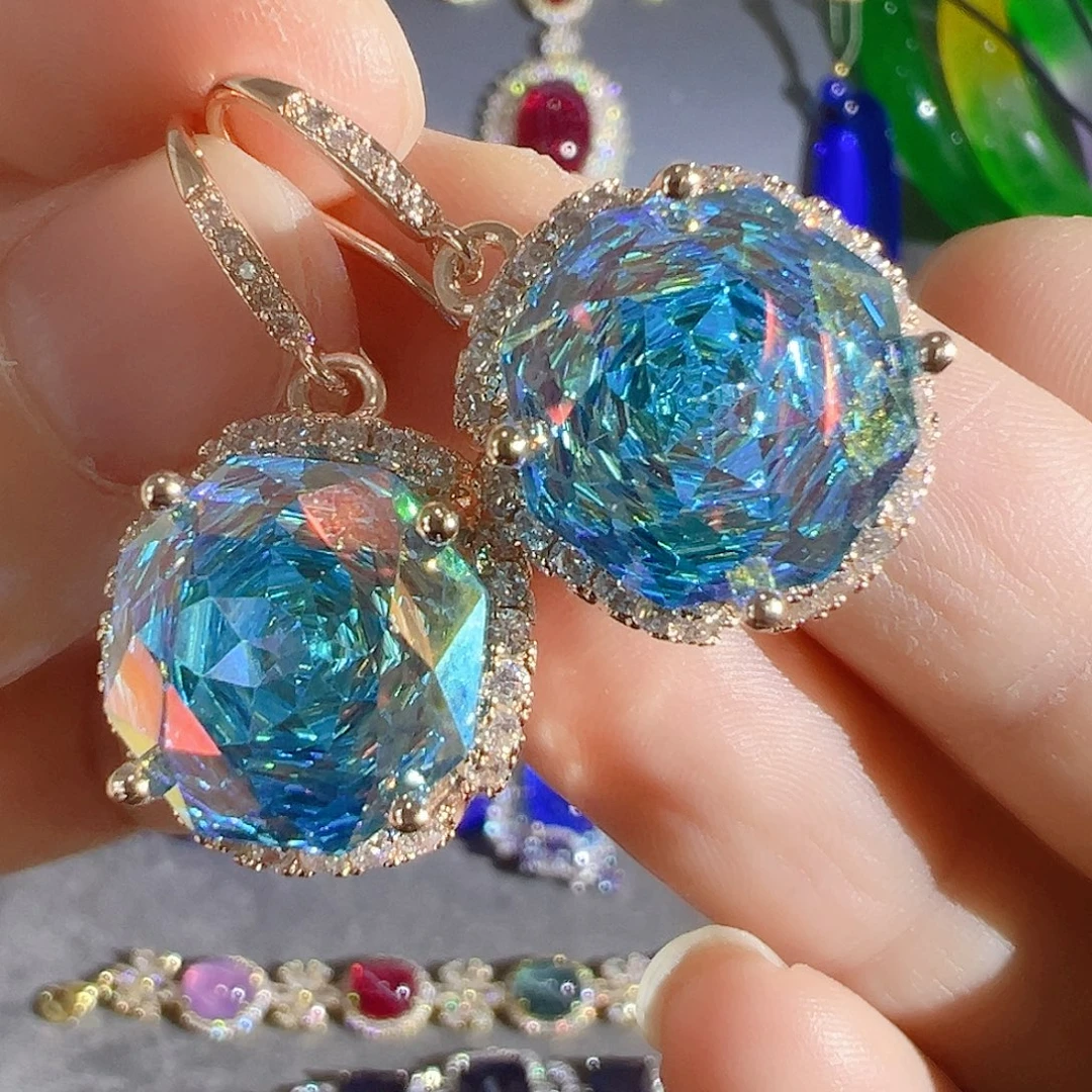 花岗石钨合金红色蓝色大宝贝