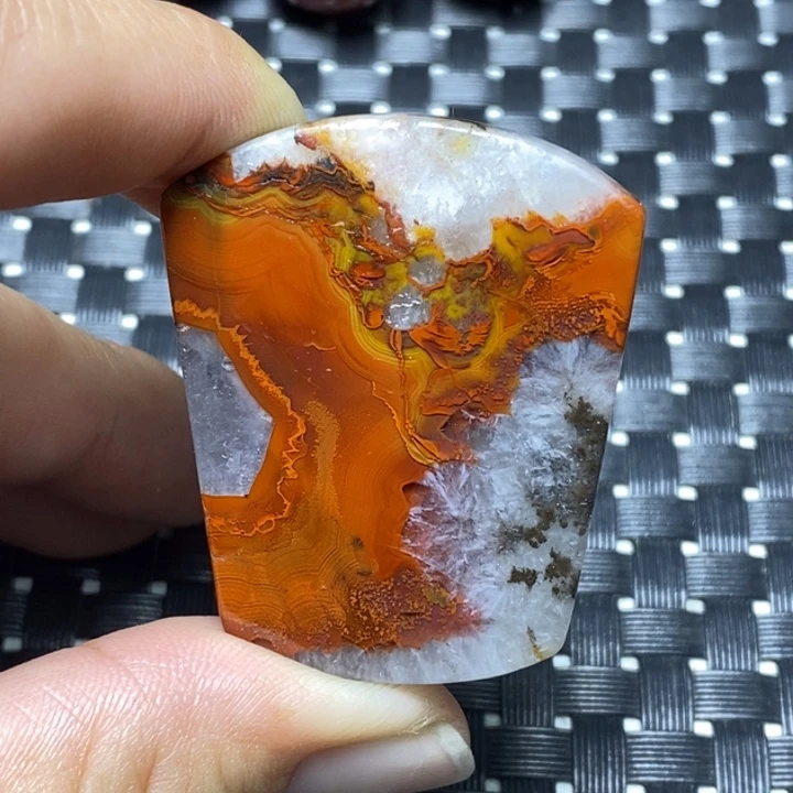 玛瑙/玉髓颈饰未镶嵌老**o