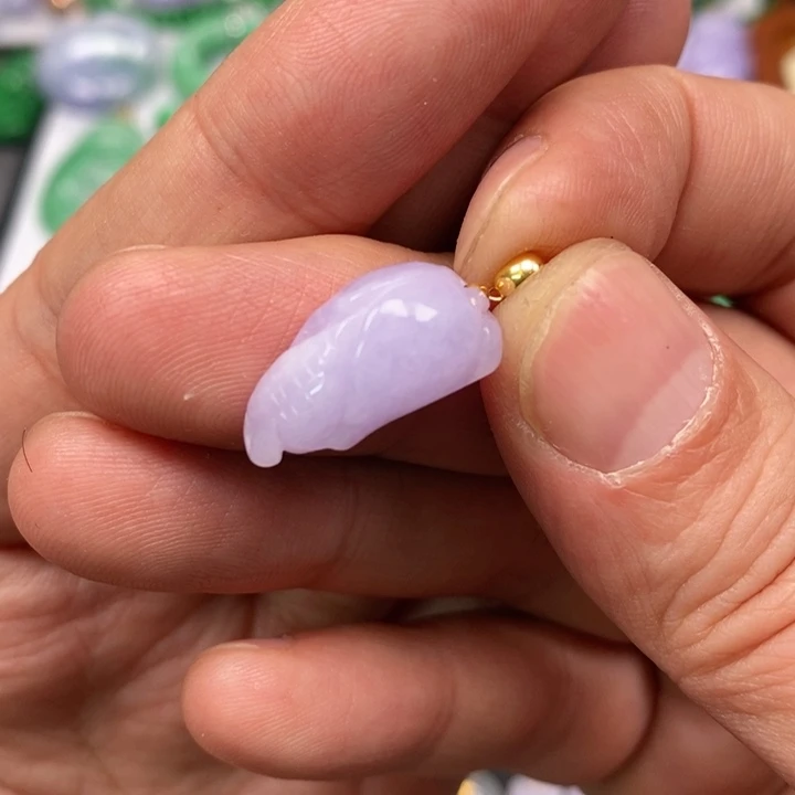 颈饰未镶嵌翡翠吊坠