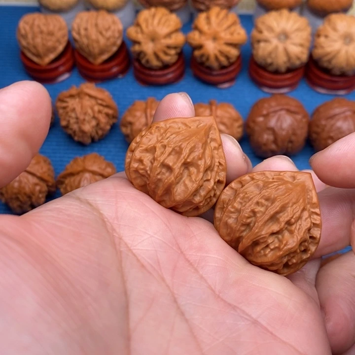 文玩核桃把件红桃A