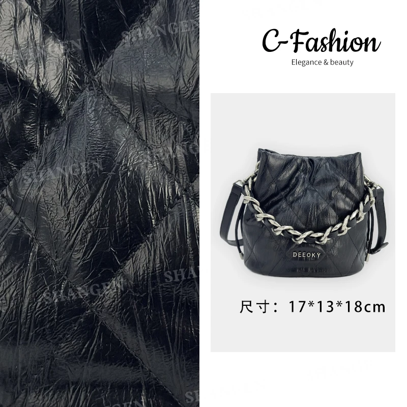 【尚恩CC】ZT-D7175-黑色-轻奢时尚女士新款手提斜挎水桶包