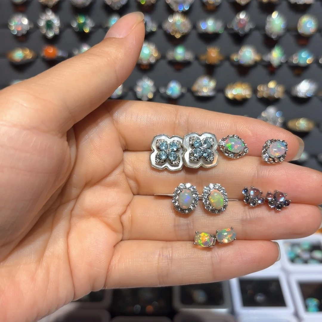 扶***丞欧泊银S925镶嵌裸石镶嵌