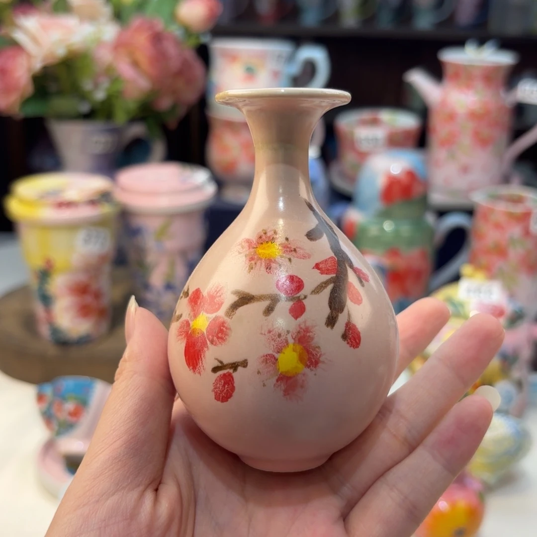 瓷片景德镇手绘高温釉下彩陶瓷茶具