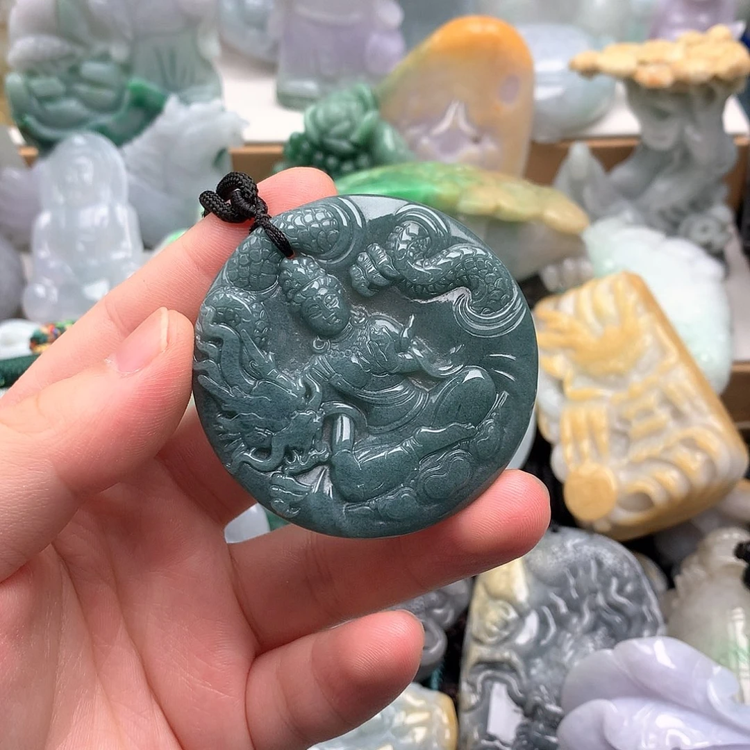 吊坠(不含链)未镶嵌翡翠