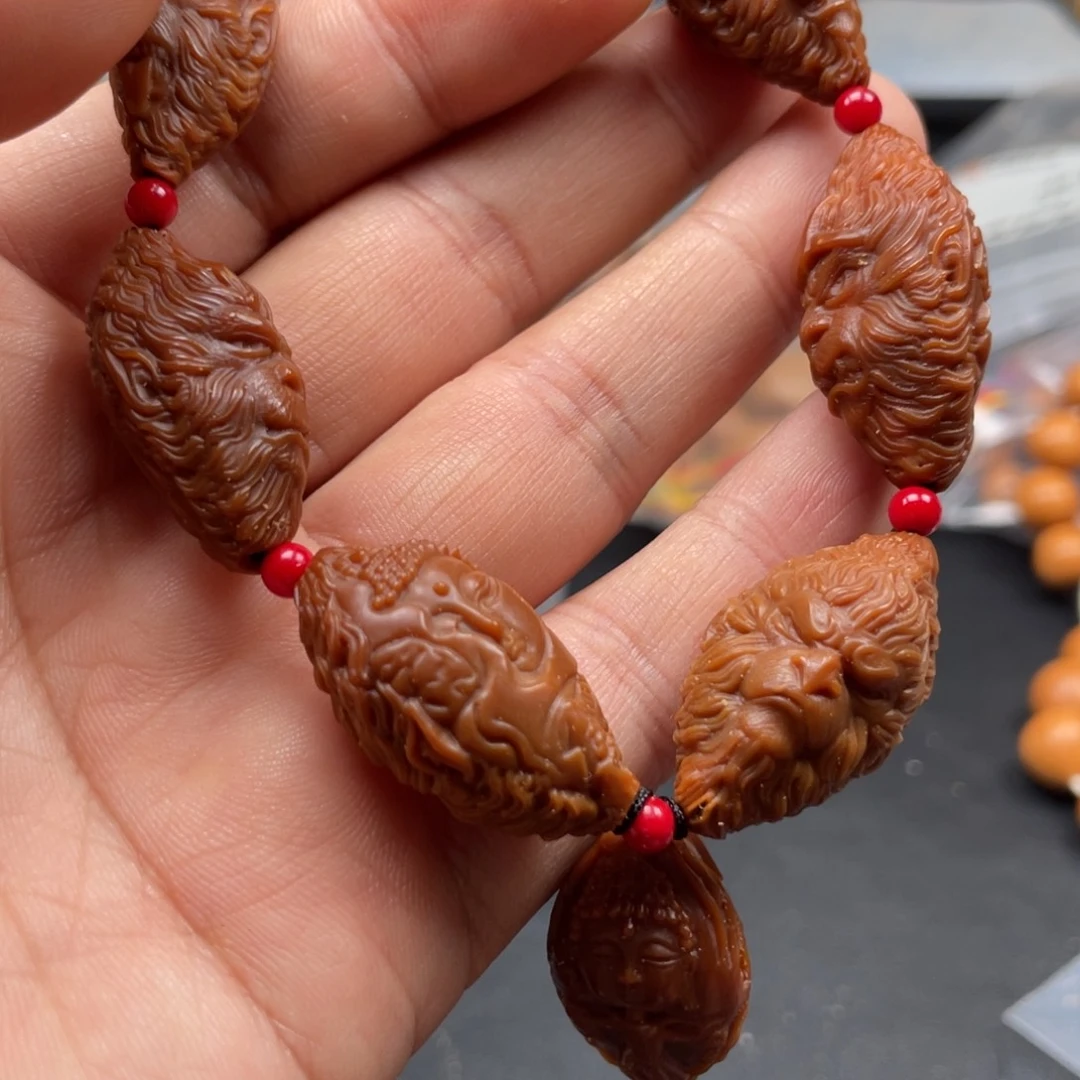 橄榄核吊坠猴头龙