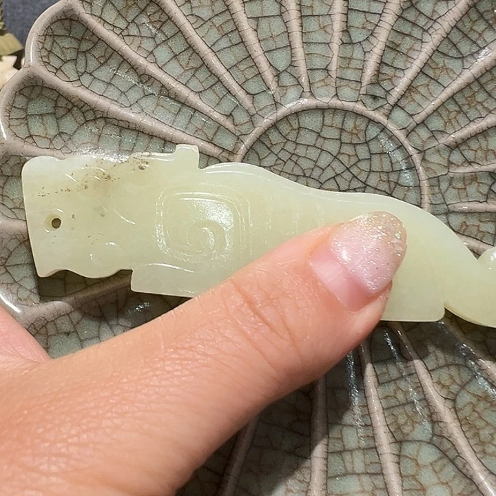 红***烟瓷片瓷器制作工艺品