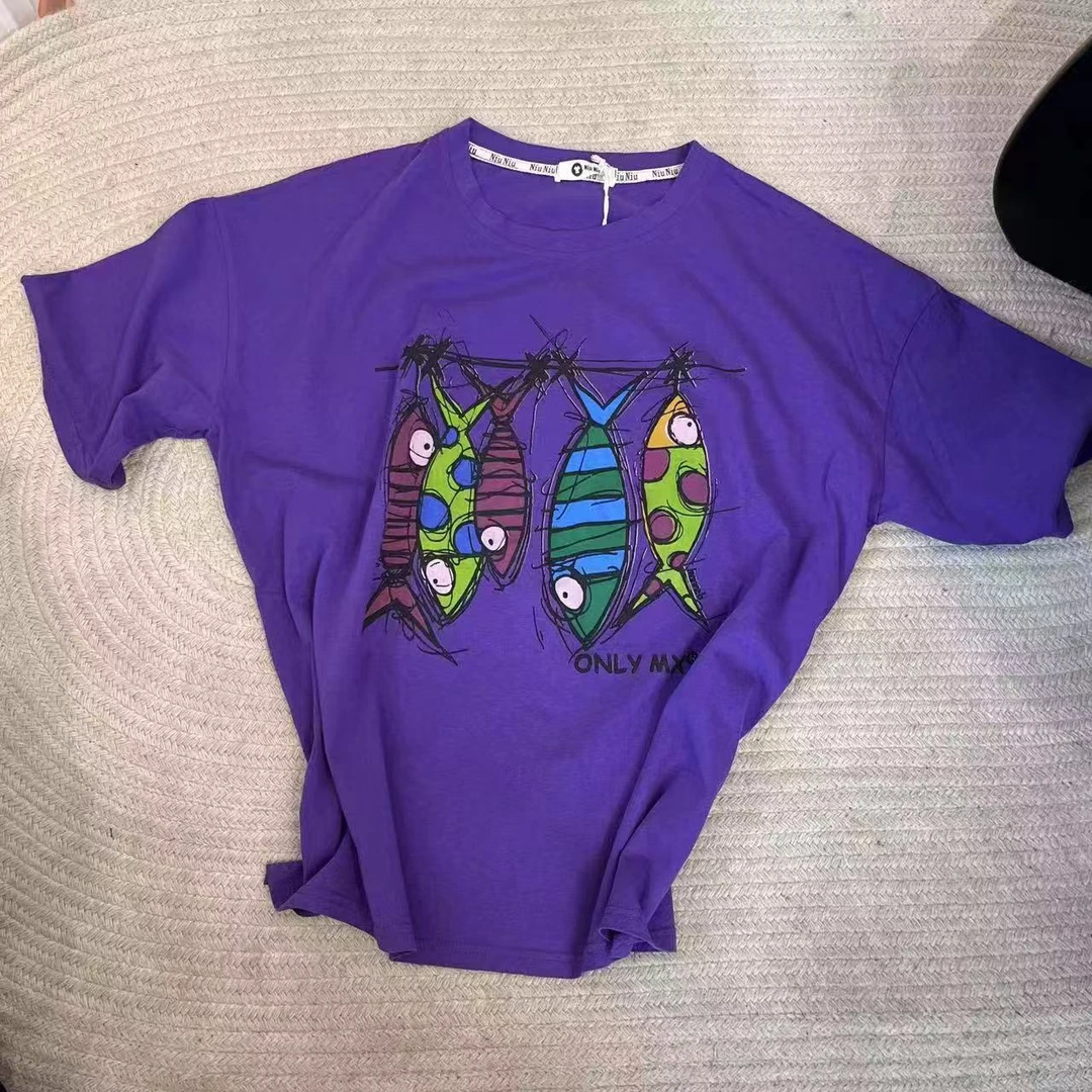 《艾妮家》时尚白搭T恤6058