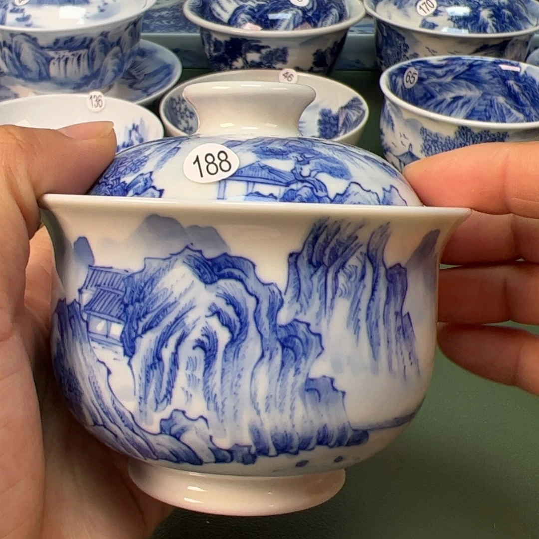 木木景德镇纯手绘茶具188