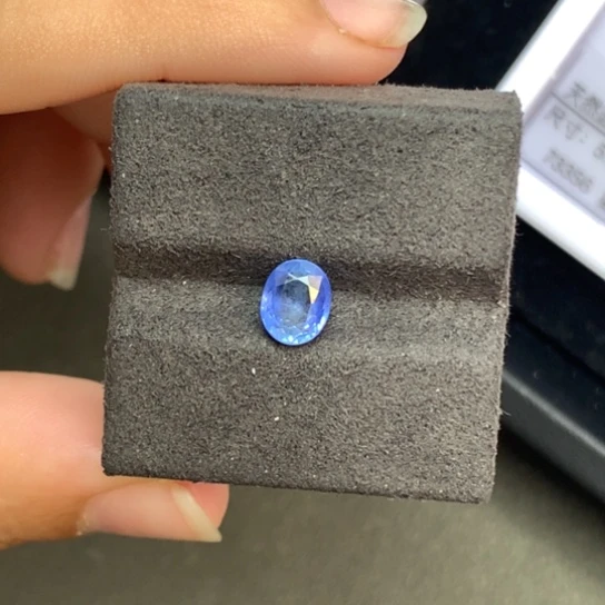 裸石蓝宝石天然缅甸蓝宝石1.6ct