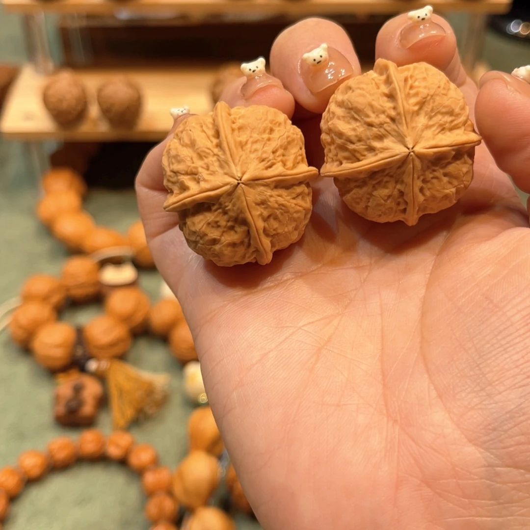 把件文玩核桃铁四棱全品