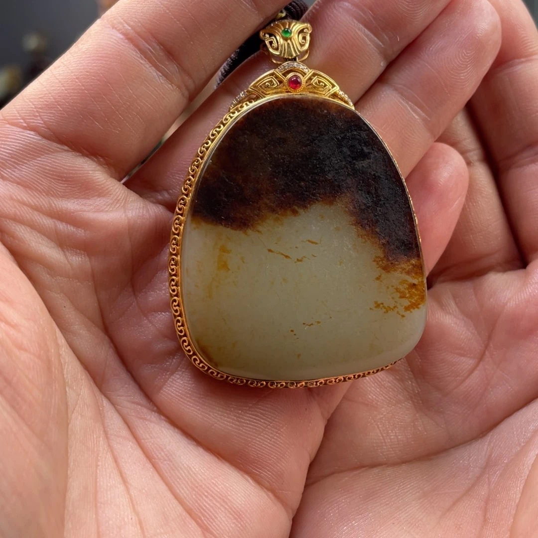 未镶嵌和田玉把件罗****®