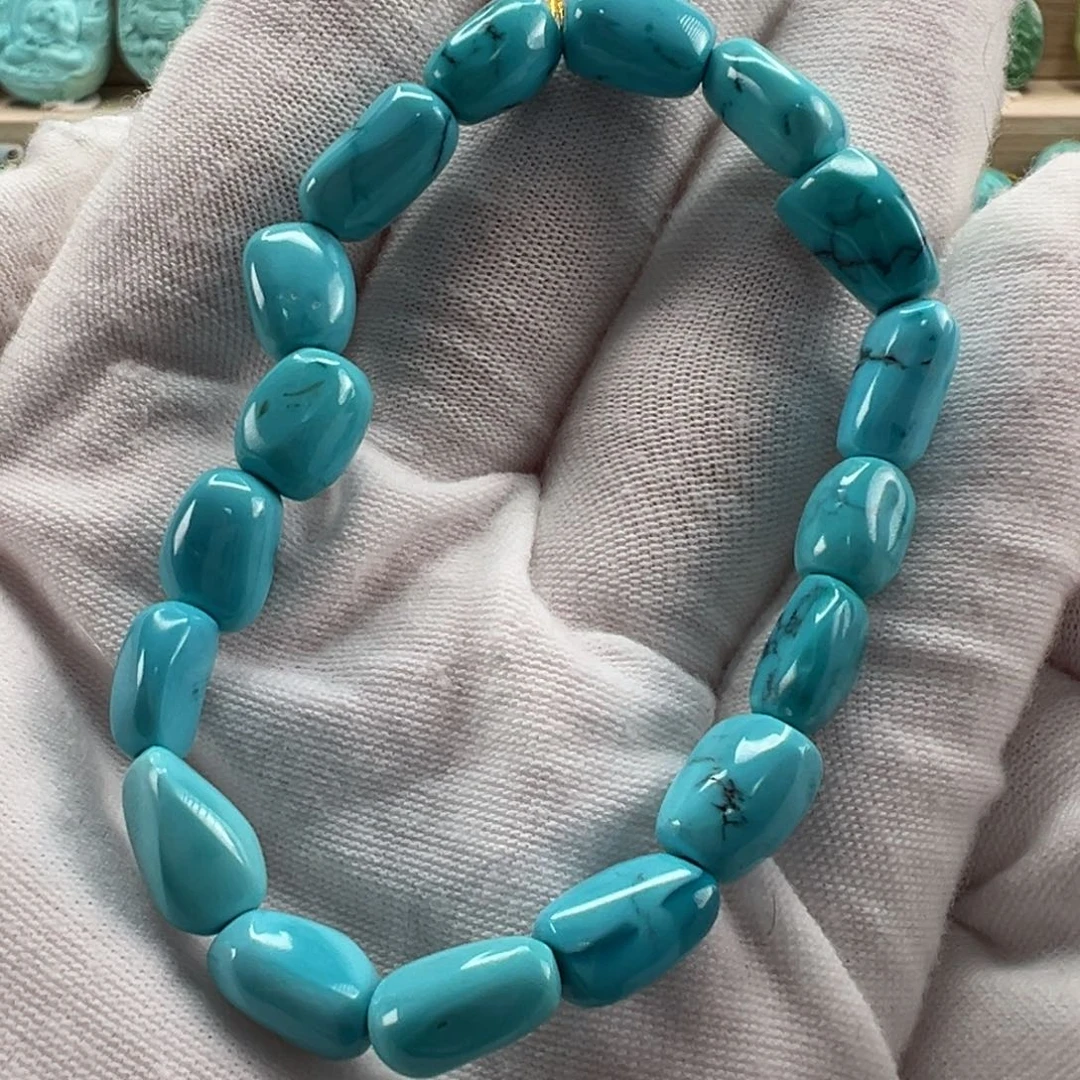 未镶嵌绿松石配饰7mm