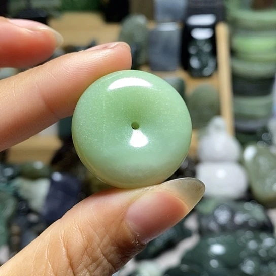 未镶嵌和田玉（糖玉）珠宝半成品