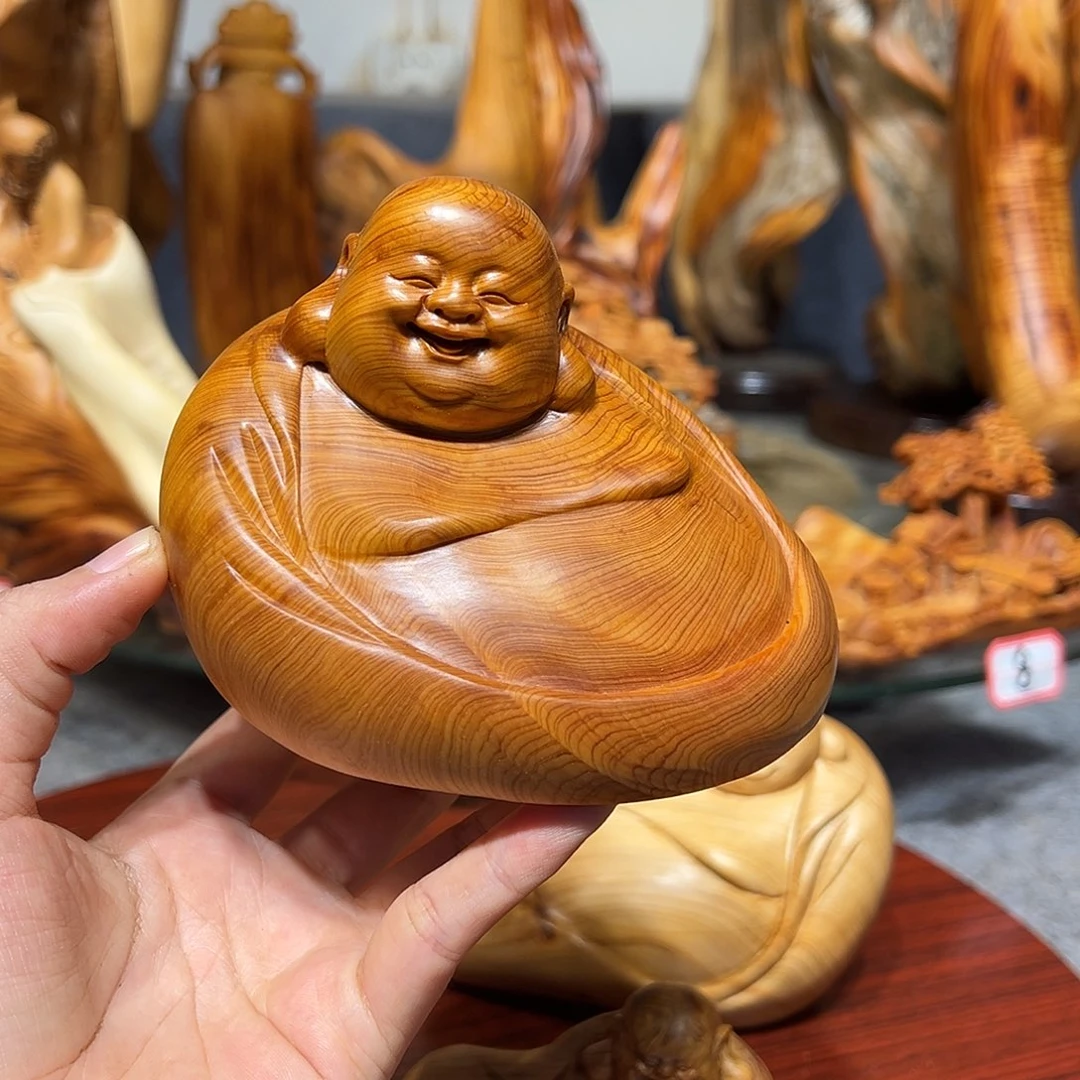 柏木木*崖柏木手把件摆件